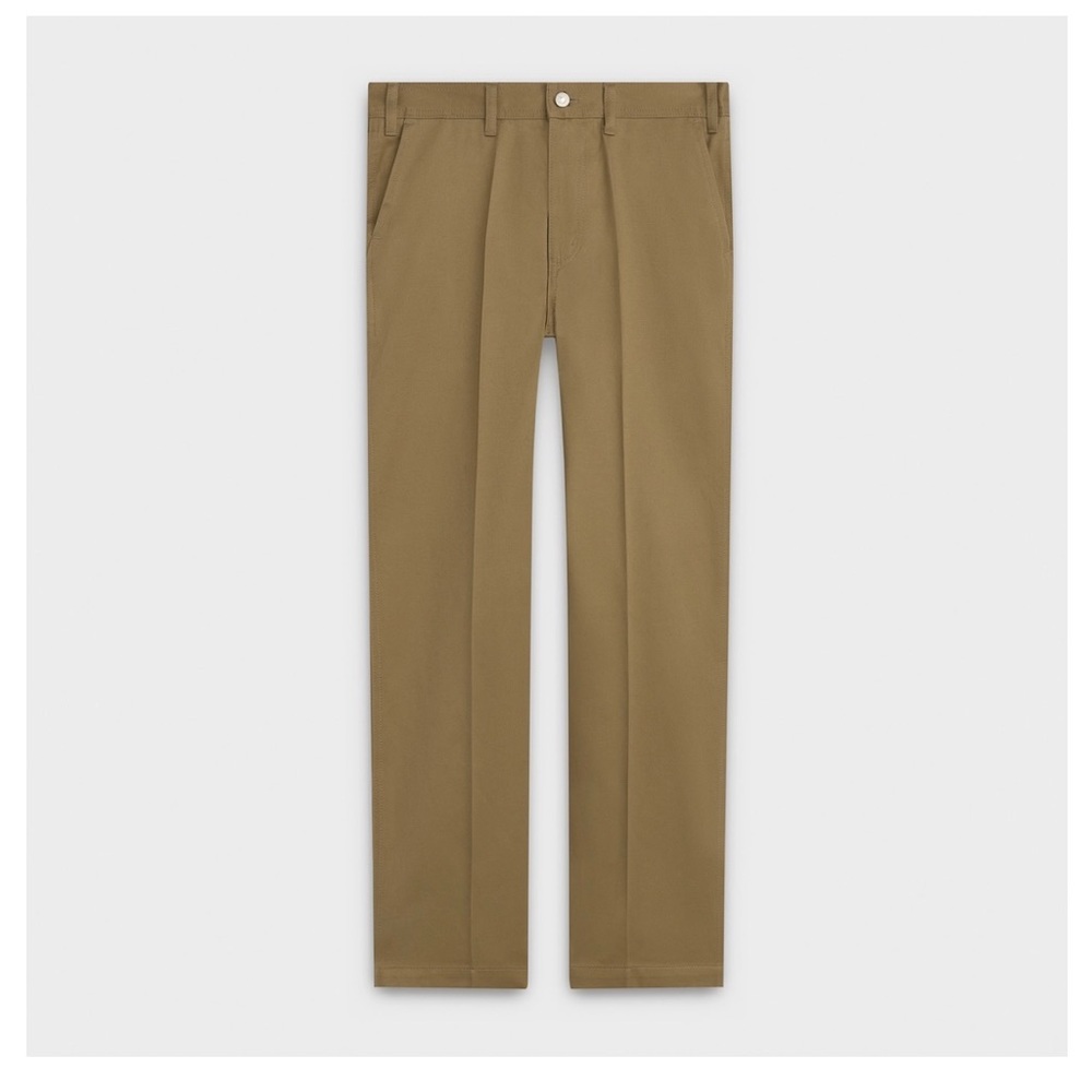 ‼️SOLD‼️CELINE Wide Leg Cotton Trouser Size 25
